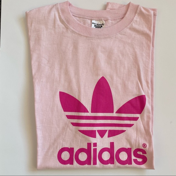 3/$25 Adidas Logo Tee Pink Size 3X - Picture 6 of 6